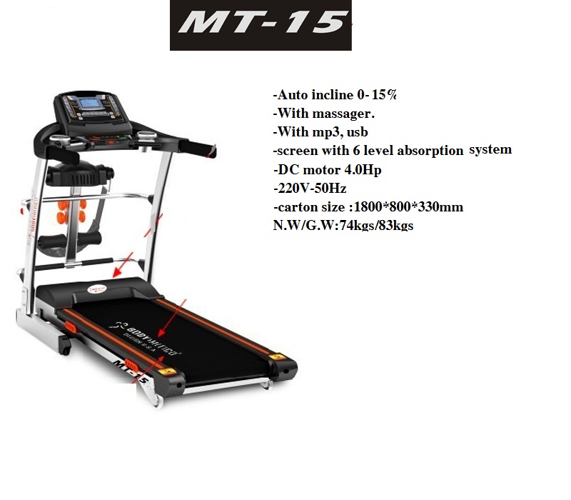 Máy chạy bộ MT-15 (4HP)