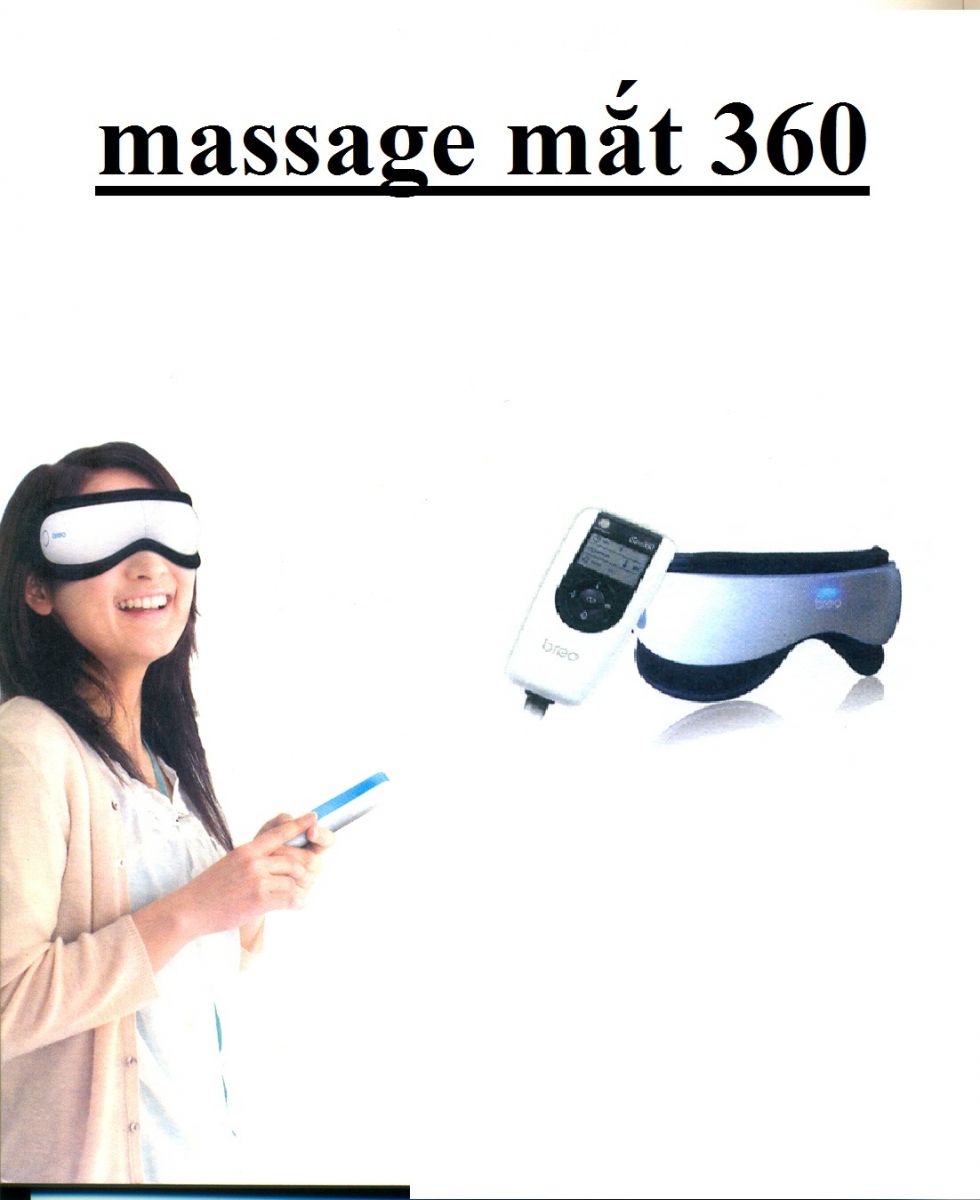 Máy massage mắt 360